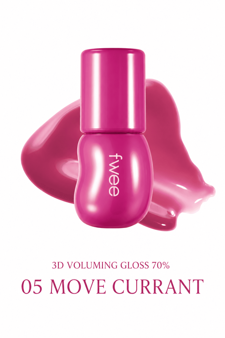 Fwee 3D Voluming Gloss 70% 05 Move Currant Dudak Parlatıcısı 5.3g