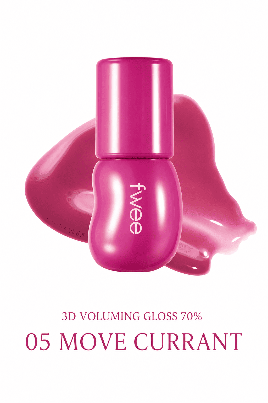 Fwee 3D Voluming Gloss 70% 05 Move Currant Dudak Parlatıcısı 5.3g Fwee 3D Voluming Gloss 70% 05 Move Currant Dudak Parlatıcısı 5.3g